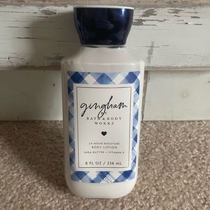 NWT BBW Gingham Body Lotion